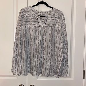Loft long sleeve blouse
